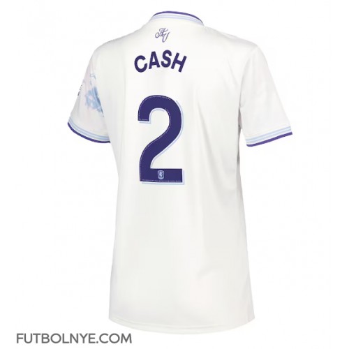 Camiseta Aston Villa Matty Cash #2 Tercera Equipación para mujer 2025-26 manga corta